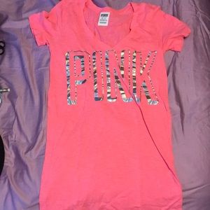 Soft Pink/VS Tee.